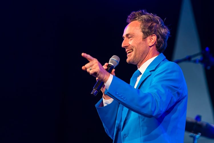 Dagvoorzitter Sander Steffen