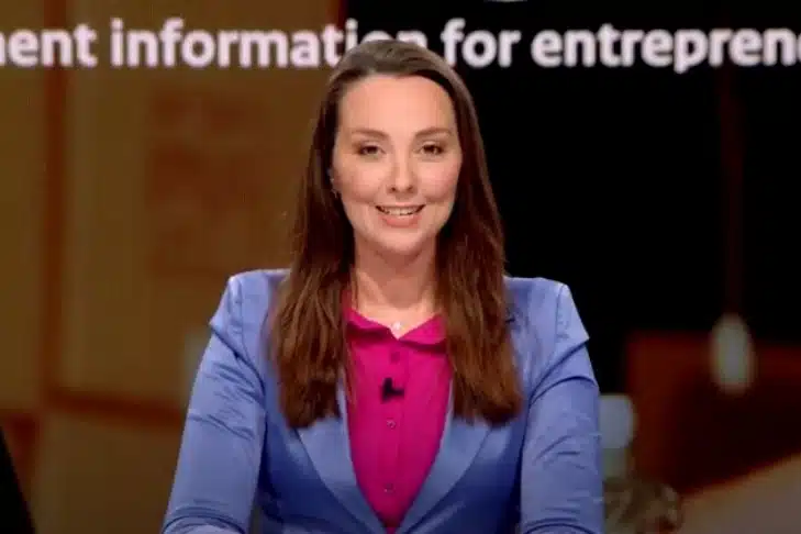 dagvoorzitter Laureen Peskens