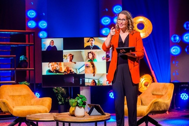 webinar host Sophie van Hoytema