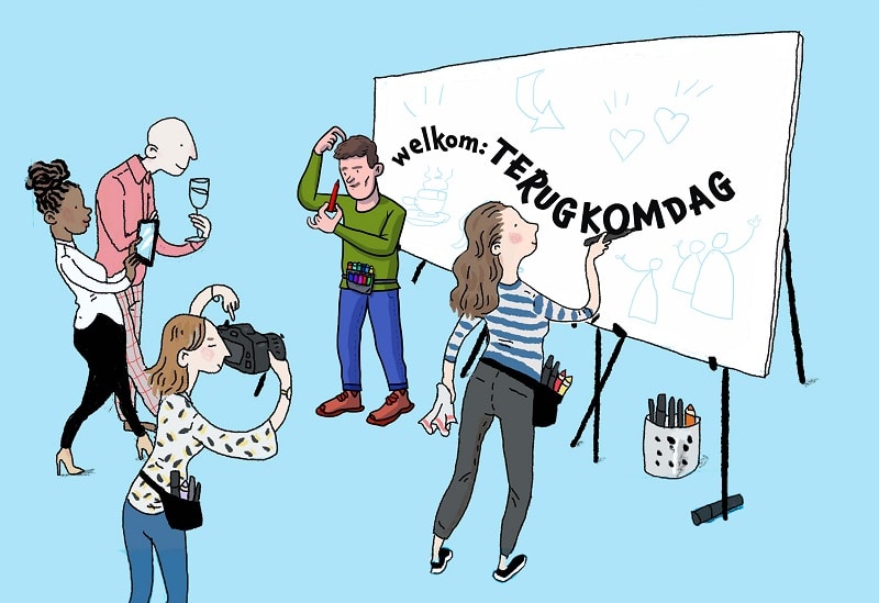 terugkomdag - wandverslag